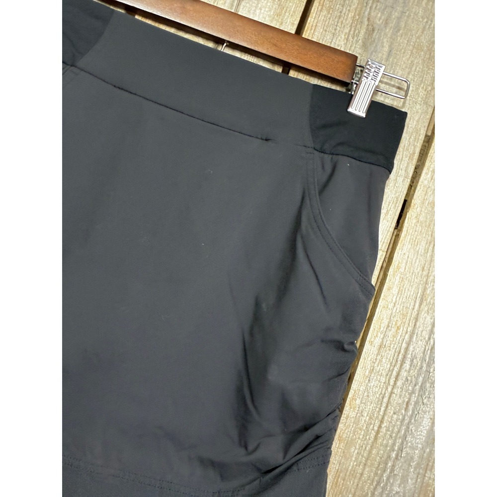 Columbia Omni-Shield Black Ruched Active Skort AL4071 Women Small